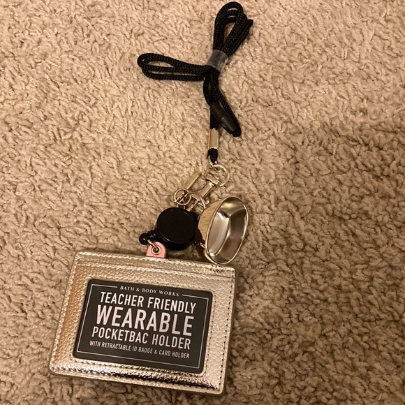Bath Body Works Bags Badge Holder Wallet Poshmark